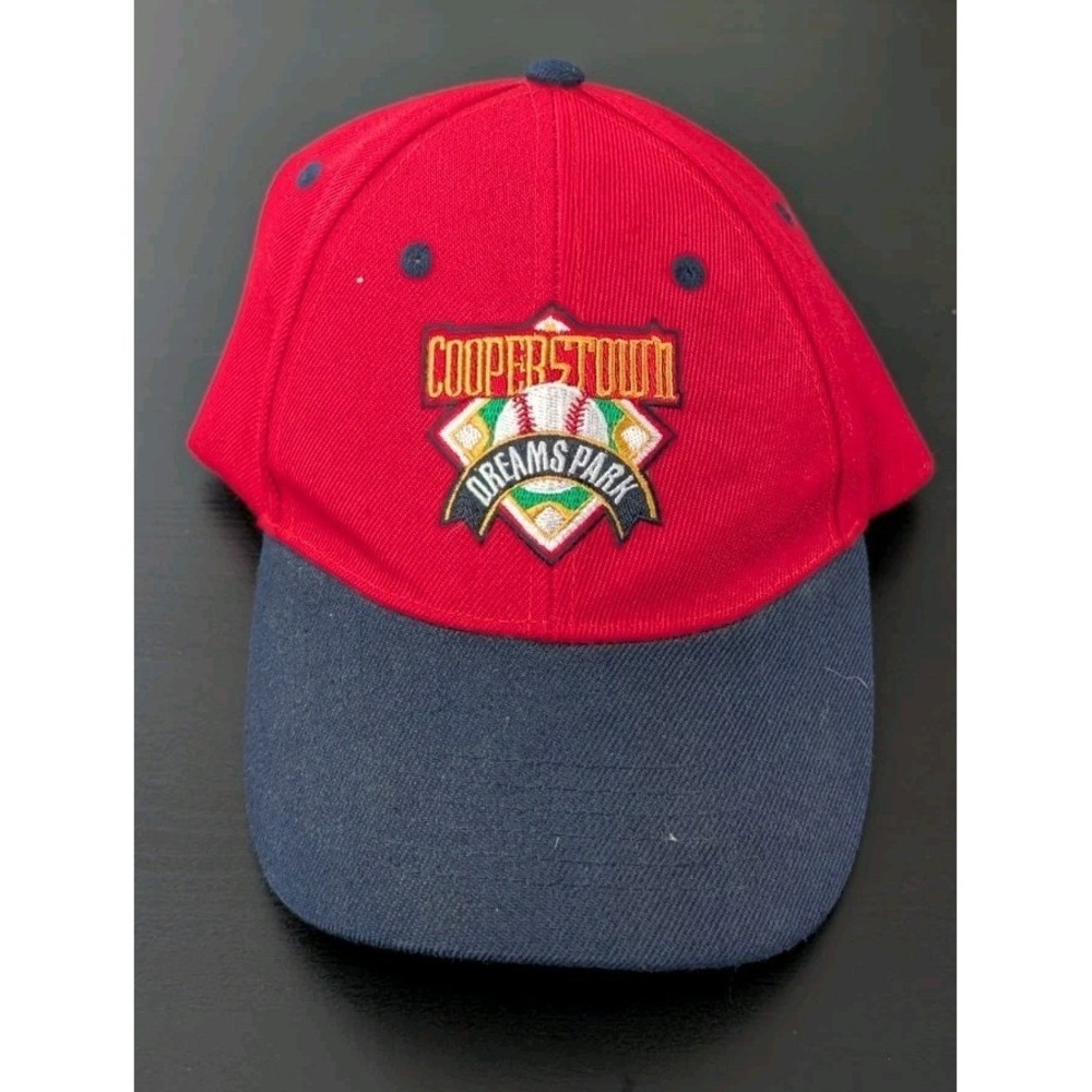 Cooperstown MLB Baseball Cooperstown Dreams Park Adjustable Cap Hat Blue Red OSF